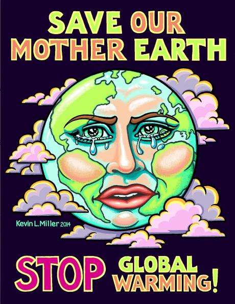 Miller Save Our Mother Earth dark bgrnd poster 14[1]